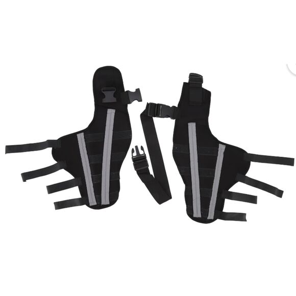 Zerodis Rear Leg Knee Supports Joint Compression Adjustable Wrap Size Small - Picture 3 of 5